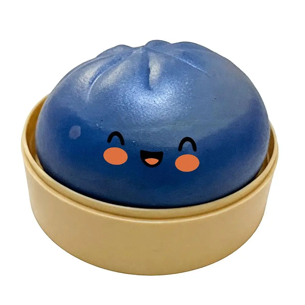 Shiny Flash Simulation Dumpling Bun Toy Pressure Ball, Slow Rebound Soft Pinch Decompression Toy, for Kids Adults Birthday Gifts Oasis Select 04
