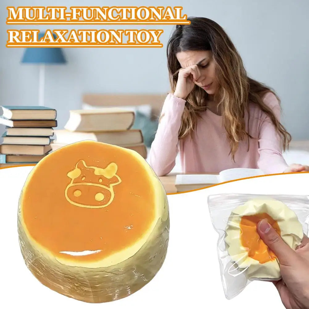 Silicone Squishy Stress Relief Toy – Slow Rising Squeeze Fidget