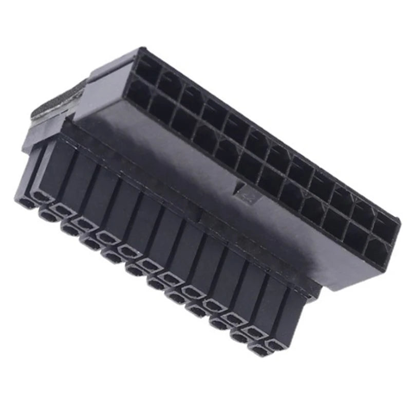 ATX 24Pin 90 degree 24 pin to 24pin Power Plug Adapter Mainboard Motherboard Power Connectors Modular for Power Supply Cables Oasis Select