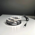 1-5M Light Strip USB Powered 5V Diode Tape for Kitchen Cabinet Wardrobe StudyTable Wall Lighting Decor TV Mirror Background Lamp Oasis Select Warm White 2m