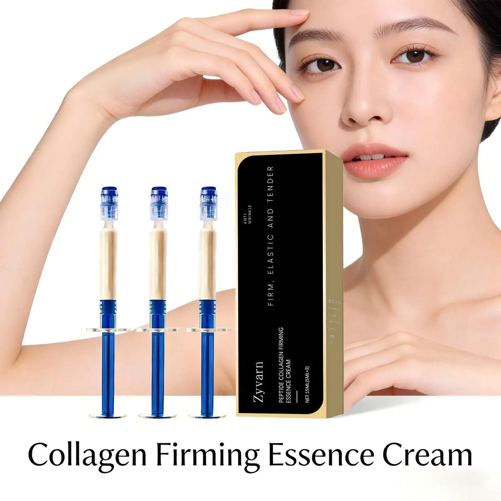 Peptide Collagen Firming Essence Cream Tightening Lifting Reduce Sagging Improve Dullness Skin Brightening Hydrating Face Care Oasis Select