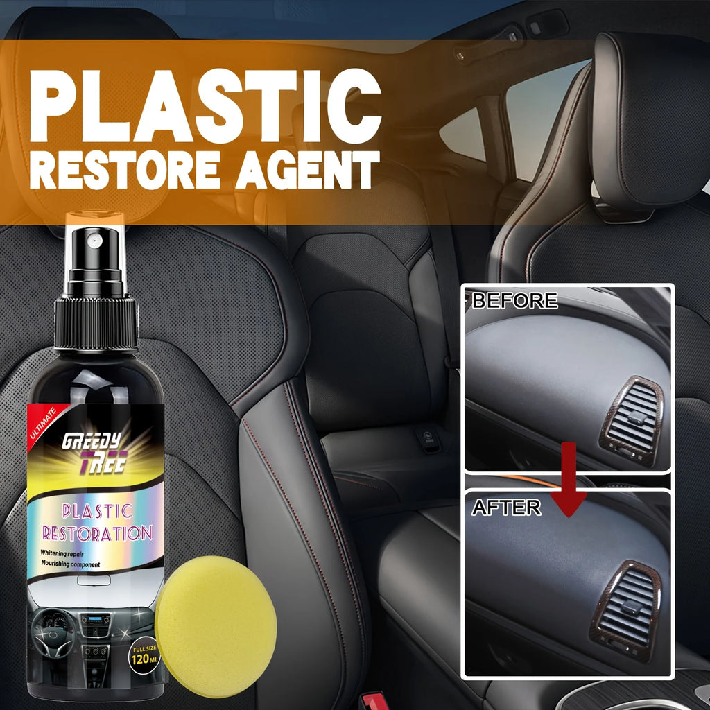 Crystal Clear Car Interior Plastic Restore & Wax Coating 4.05oz