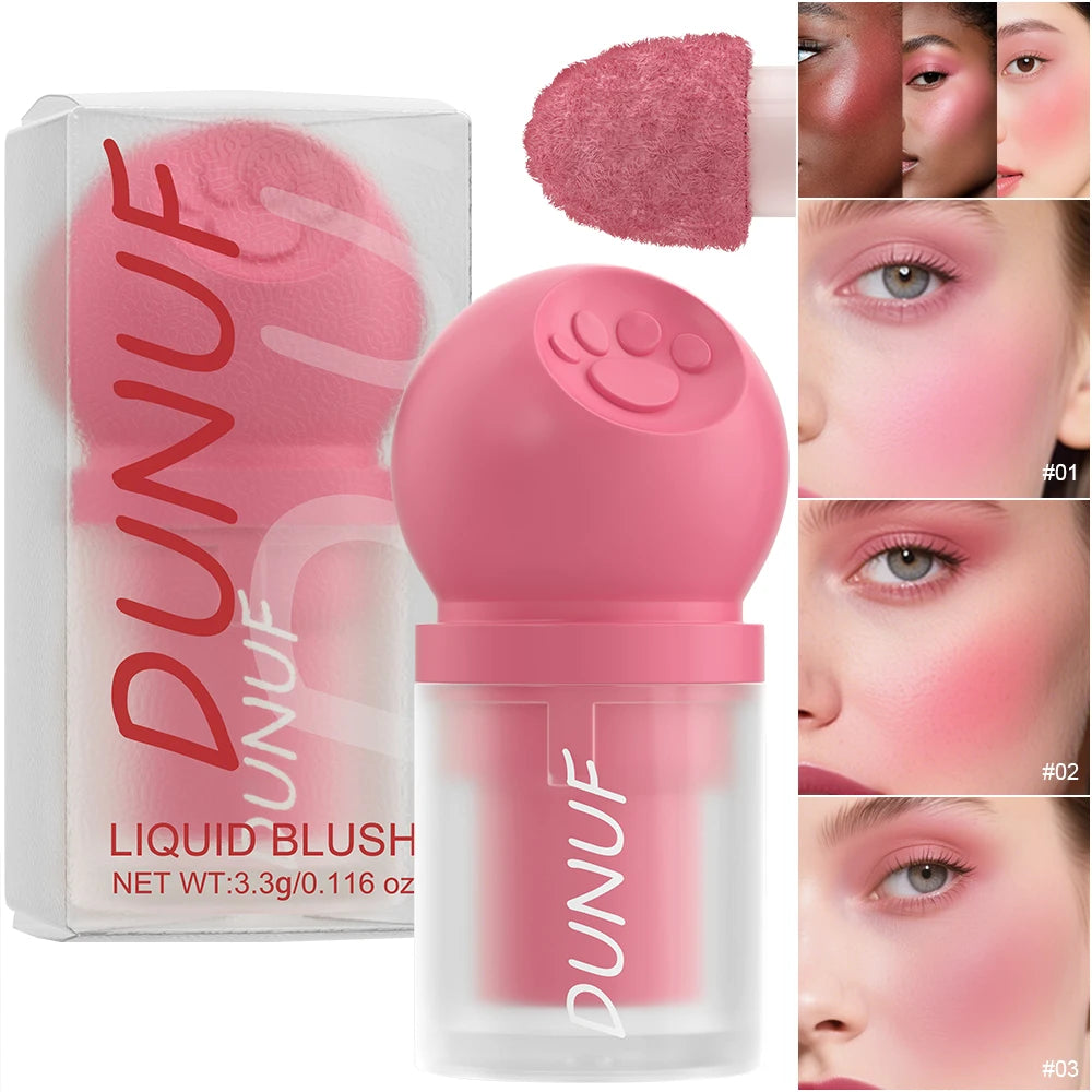 DUNUF Liquid Blush Brightens Matte Sheen Contouring And Creates A Long-lasting Nude Makeup Atmosphere That Is Not Easy To Come O Oasis Select