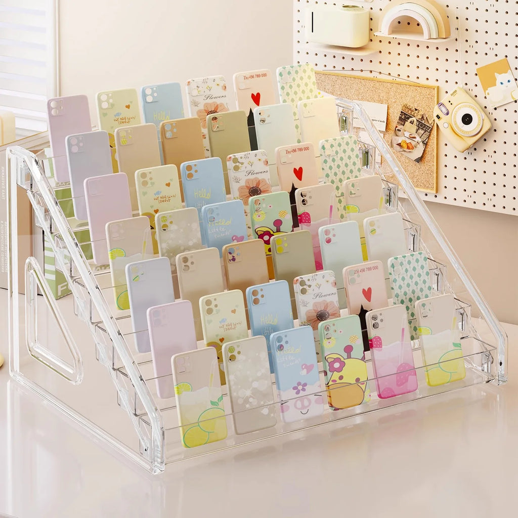 Transparent Storage Box Makeup Organizer Cosmetic Display Case Jewelry Organizer Desktop Holder Clear Makeup Organizer Oasis Select