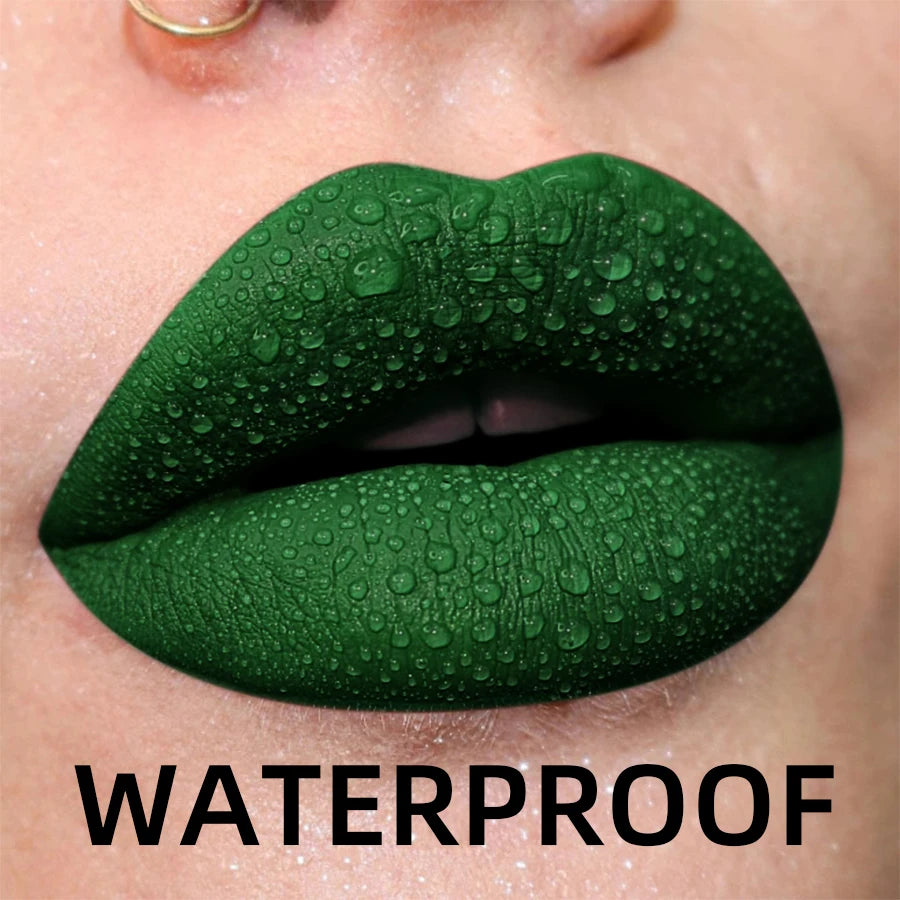 MCD 19-Shade Matte Velvet Liquid Lipstick – Waterproof Lip Glaze