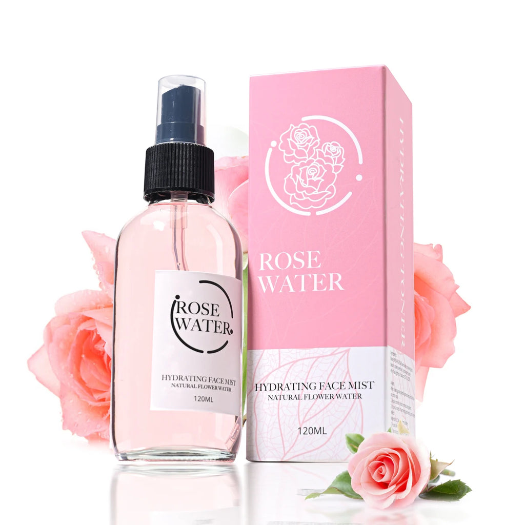 Rose Pure Dew Toner 120ml – Moisturizing & Firming Facial Toner