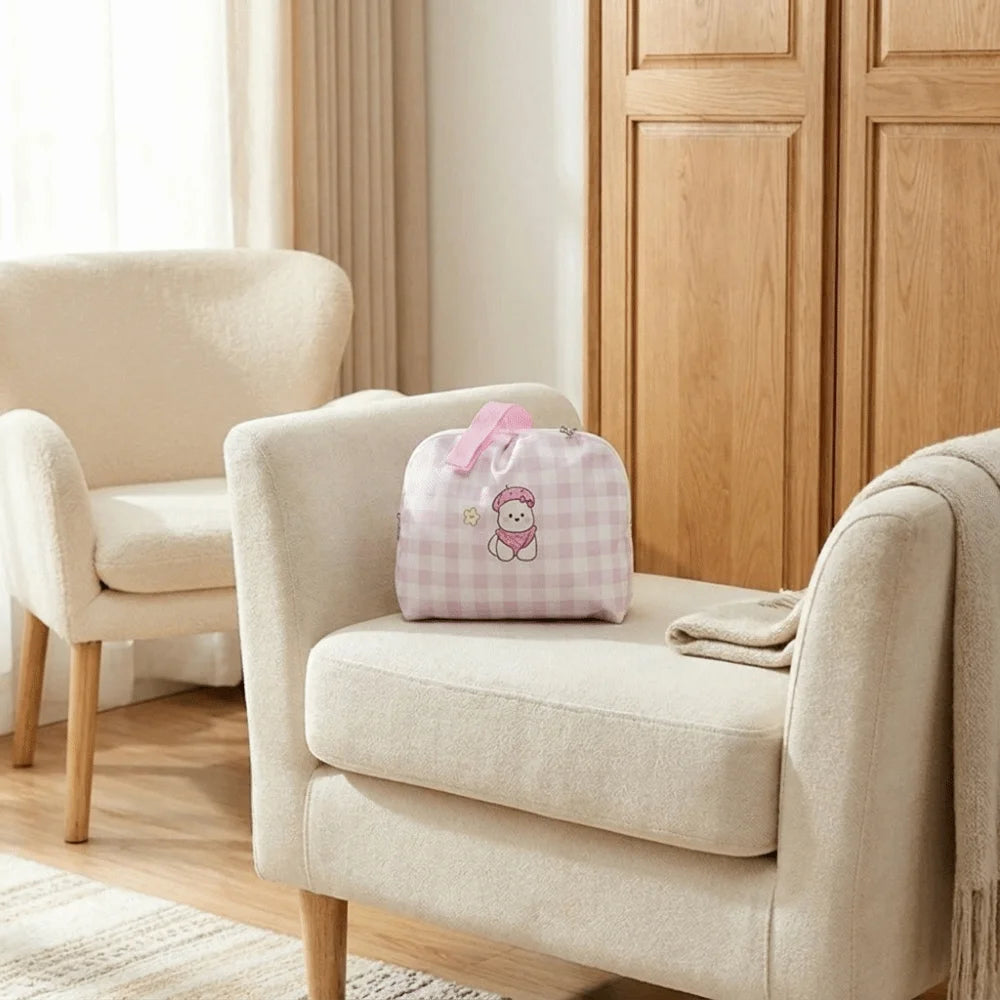 Cartoon Underwear Packing Cube | Large Space-Saving Storage Bag
