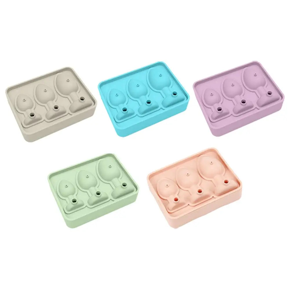 Creative Silicone Ice Cube Mold Prank Anal Plug Shaped Ice Tray Reusable Funny Cocktails Whiskey Beer Drink ice-Cube Maker Oasis Select