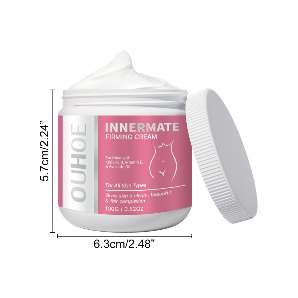 Body Whitening Cream Dark Spot Corrector for Underarms Knees Inner Thighs Brightening Moisturizing Intimate Area Lighten Lotion Oasis Select 100g Boxed