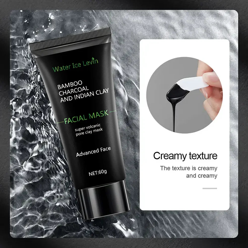 Bamboo Charcoal Black Peel-Off Mask – Deep Cleanse & Hydrate Peel-Off Face Mask Oasis Select