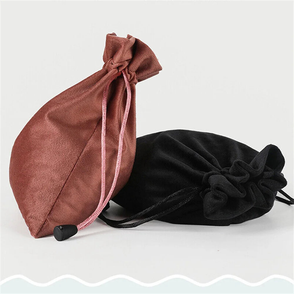 1 Pcs 6 Sizes Bags Linen Drawstring Gift Bag Pouches Cloth Christmas Bag Jewelry Bag Drawstring Pouches Large Velvet Bags Oasis Select