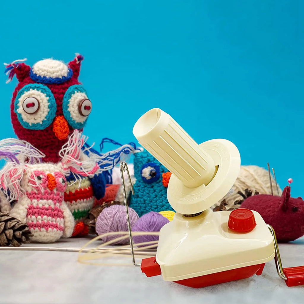 LIKE WISH 1 PCS Knitting Hand Operated Yarn Ball Winder Swift Convenient Ball Winder Yarn Roller Machine Yarn Cake Winder Oasis Select