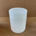 Glass Storage Jar with Lid Candle Empty Cup Storage Container Home Decoration Diy Candle Storage Box Living Room Decoration Oasis Select WHITE
