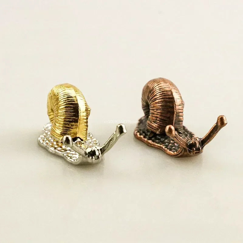 Mini Ash Catcher Gourd Snail Lotus Holder Creative Incense Holder Made of Brass Household Japanese Buddhism Gadgets Ornaments Oasis Select