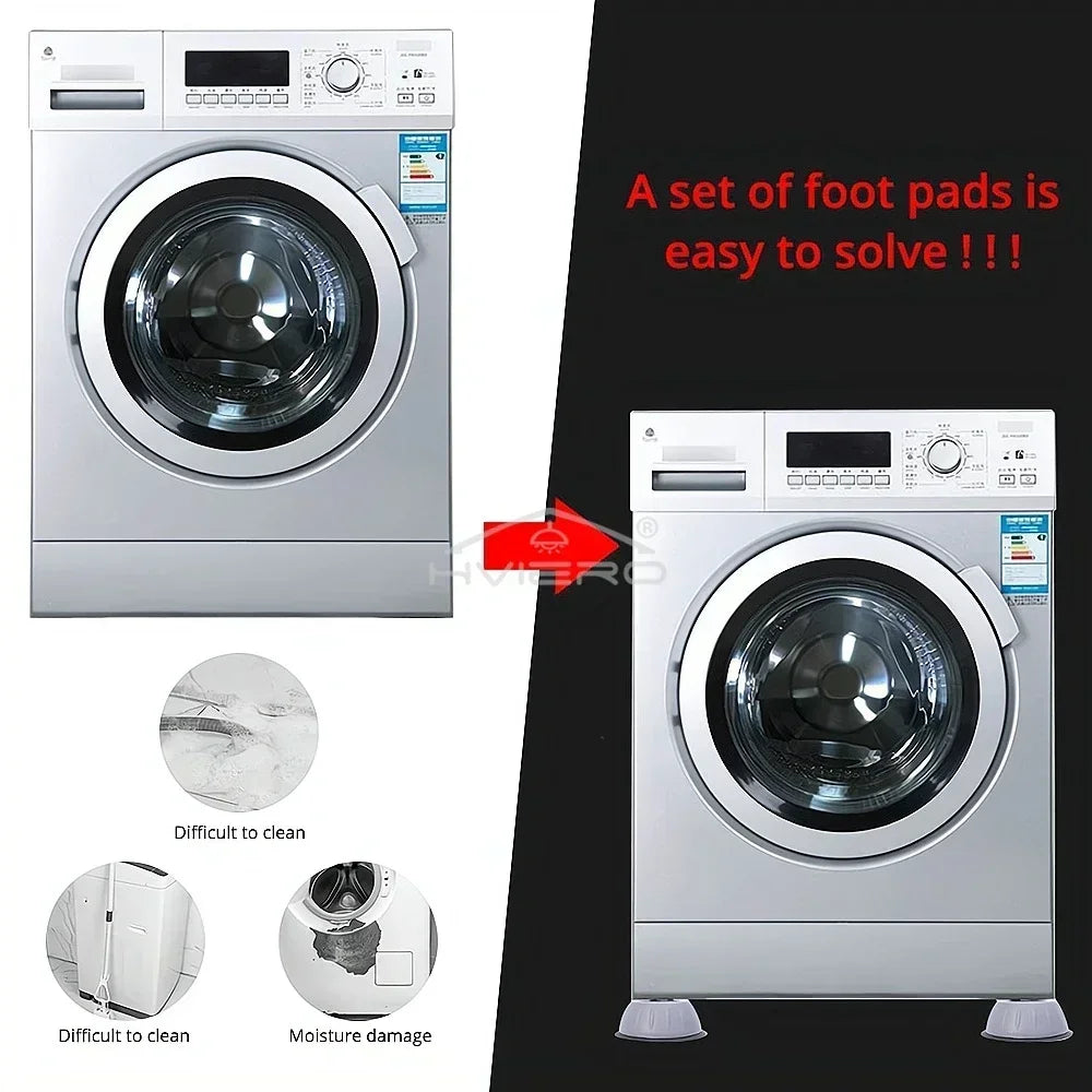 Anti-Vibration Feet Pads for Washing Machine & Furniture