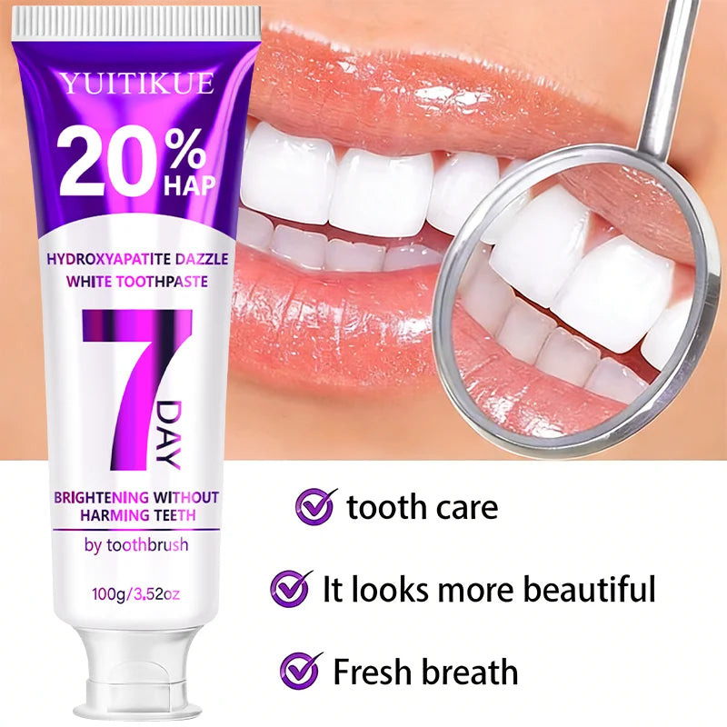 Hydroxyapatite Purple Toothpaste – Deep Clean & Mint Fresh