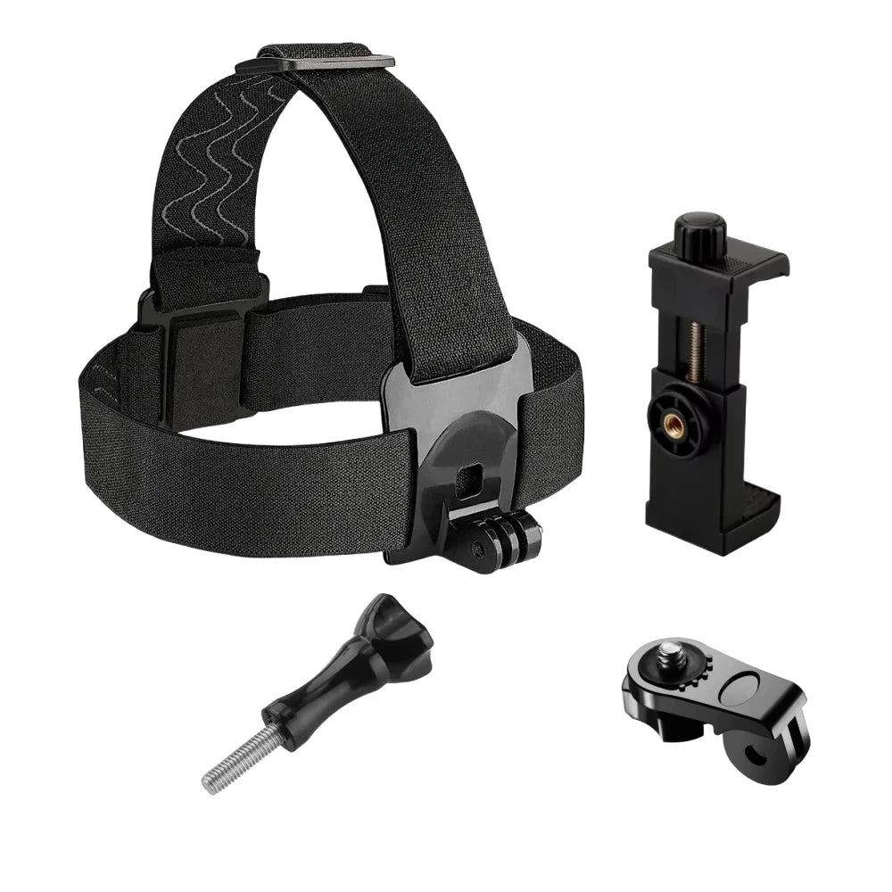 Head Strap Phone & Action Camera Mount – GoPro Compatible