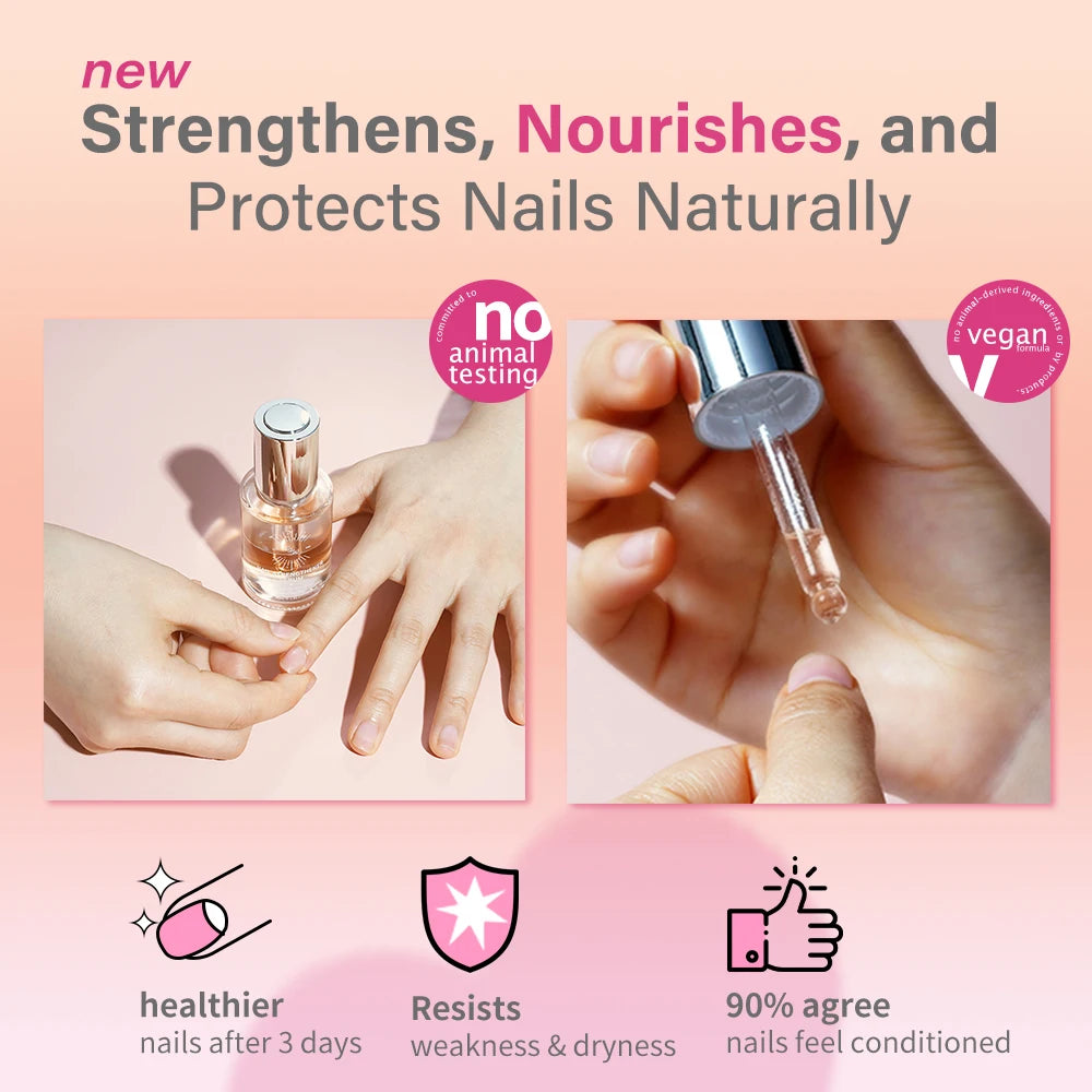 Nail Strengthener Cuticle Oil – Stop Splits, Chips & Cracks Nail Repair Treatment Oasis Select