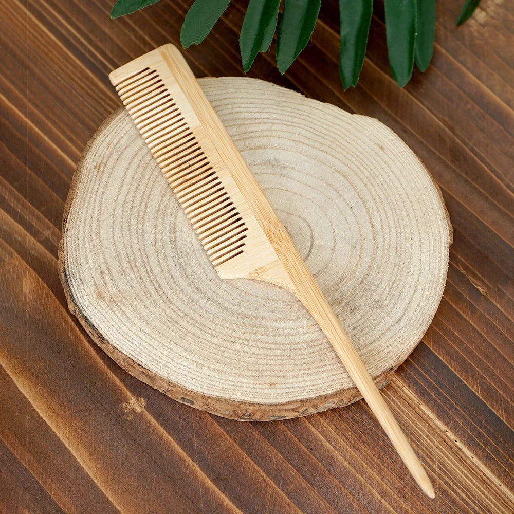 Professional Hair Brush & Wooden Comb – Boar Bristle & Bamboo Hair Brush & Comb Oasis Select SZ154
