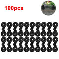 100-Pack Shade Cloth Snap Clips | Greenhouse Net Clamps