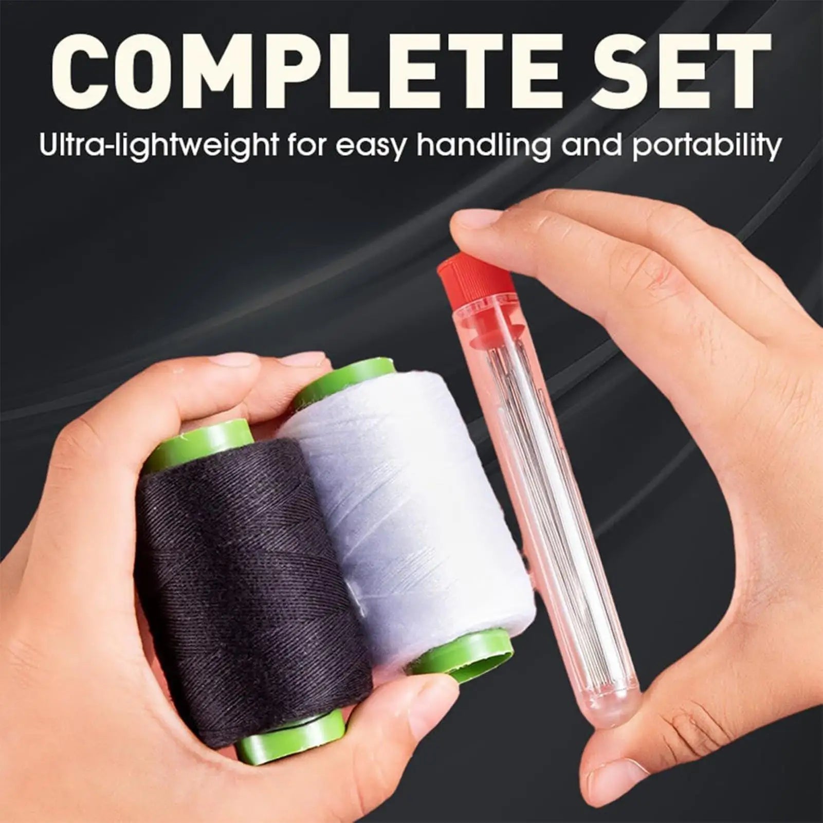 Sewing Kit for Beginners Needle and Thread Tool Portable Set of 37 Sewing Kit for Dormitory Tailors College Travel Hobby Tailors Oasis Select