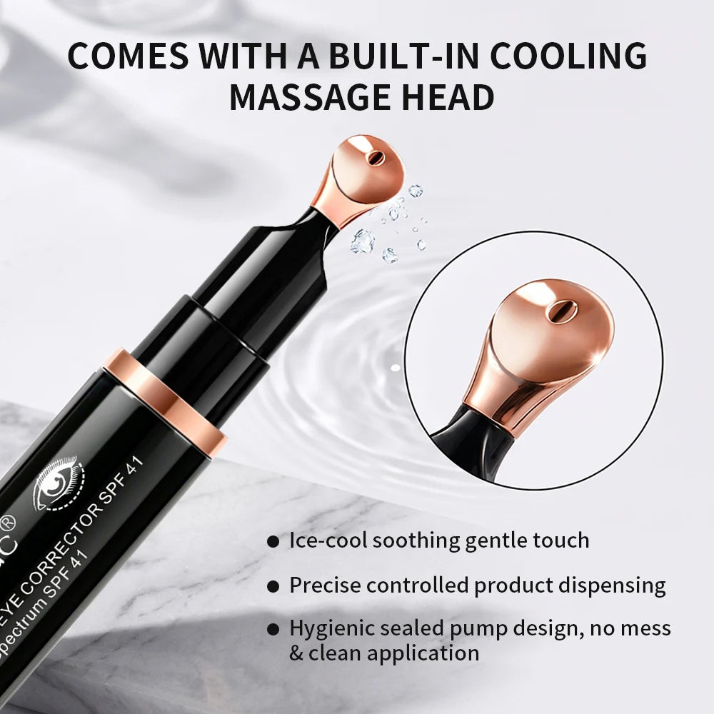 SPF 41 Eye Corrector Concealer Hydrating Suncreen Concealer Under Eye Color Corrector Dark Circles Eye Cream Woman Makeup Oasis Select