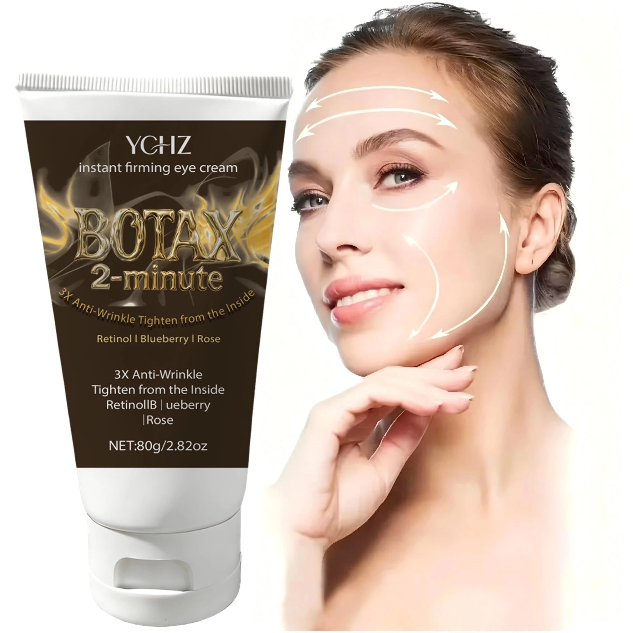 YCHZ Collagen Eye Cream – Firming, Brightening & Anti-Aging 80g