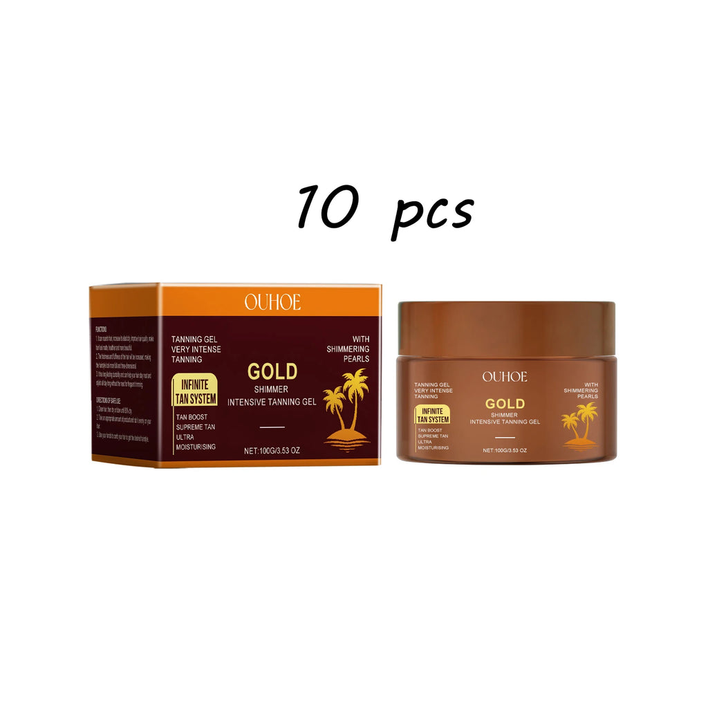 100G Intensive Tanning Lotion Enhance Golden Shimmer Sunless Gentle Tanning Moisturizing Prevent Dryness Nourishing Tanning Gel Oasis Select buy 4 free 6 United States