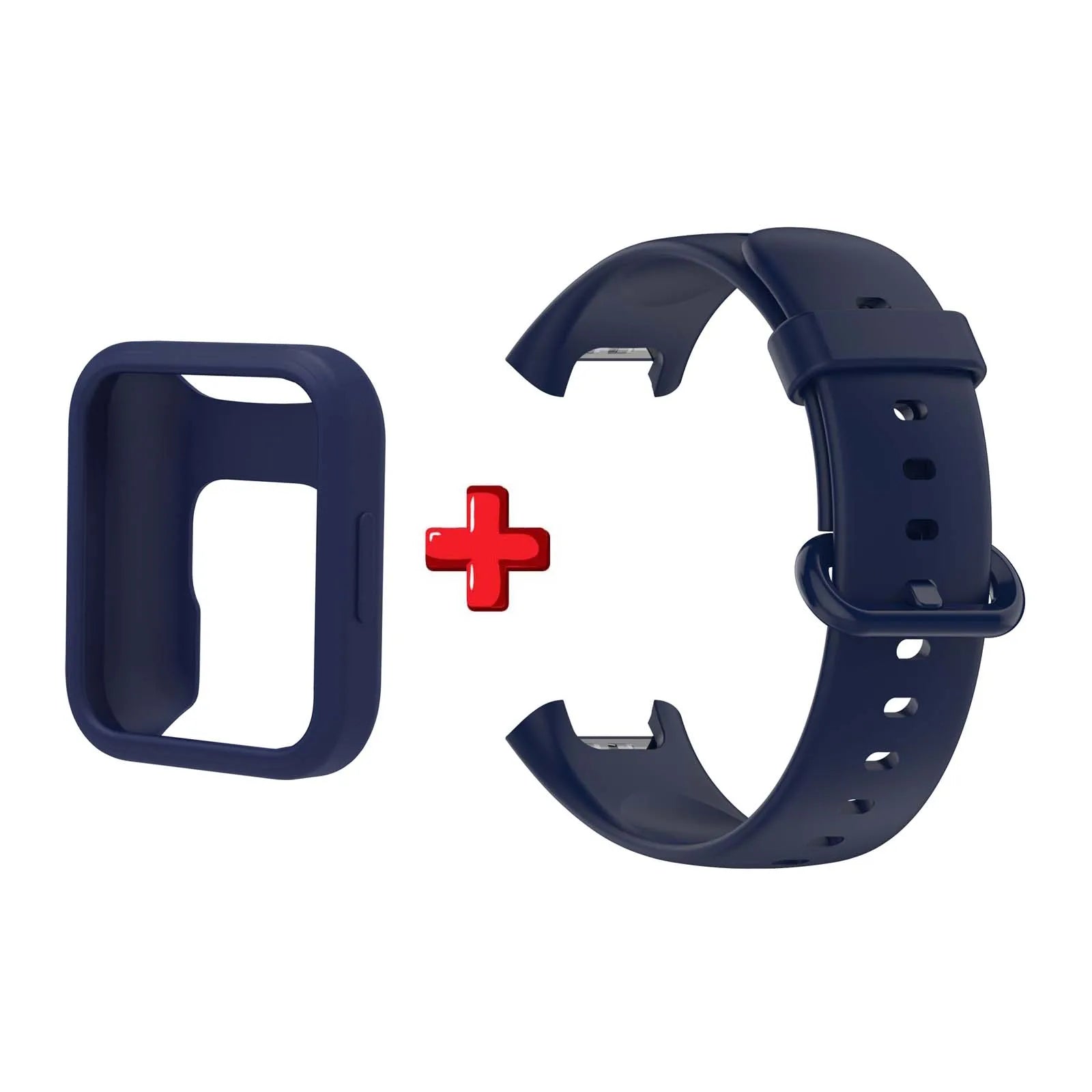 Silicone WatchBand Strap For Redmi Watch 2 Lite SmartWatch Band WristBand Redmi Watch 2 Protective Case Protector Cover Oasis Select DEEP BLUE