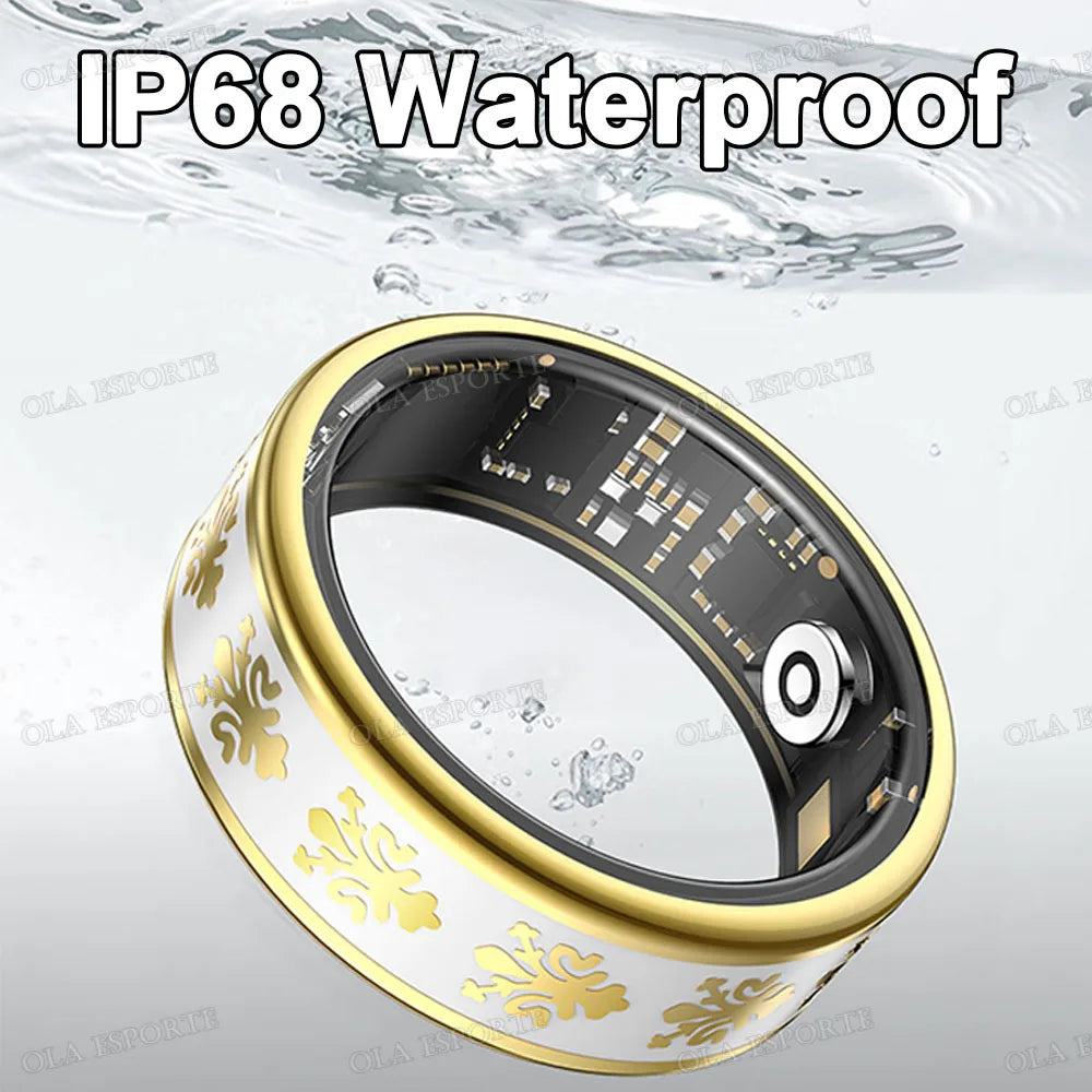 Ola Esporte Smart Ring – IP68 Fitness Tracker | Men & Women