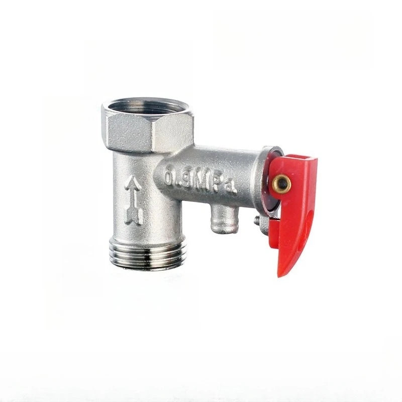 Brass Durable Adjustable Pressure Relief Valve Safety Valve Is Used To Protect Closed Water Systems From Overpressure Effects Oasis Select