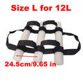 Scuba Diving Tank Rack Holder Keeper for Car Trunk Dive Gear Cylinder 2 Tanks UVA Flex Foam Collapsible Tank Anti-bump Rack Oasis Select Size L for 12L