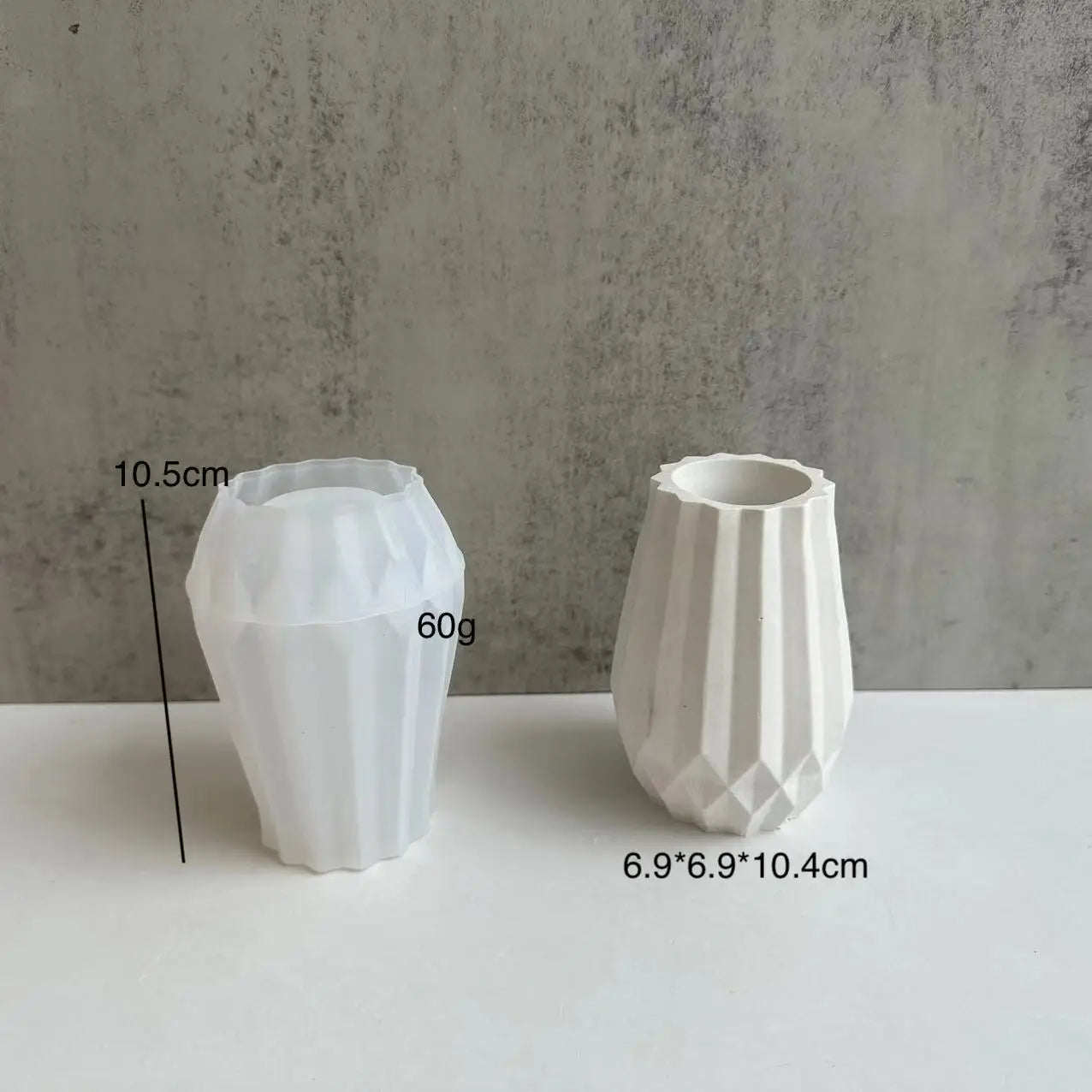 Vase Silicone Mold – DIY Concrete Resin & Plaster Flower Pot