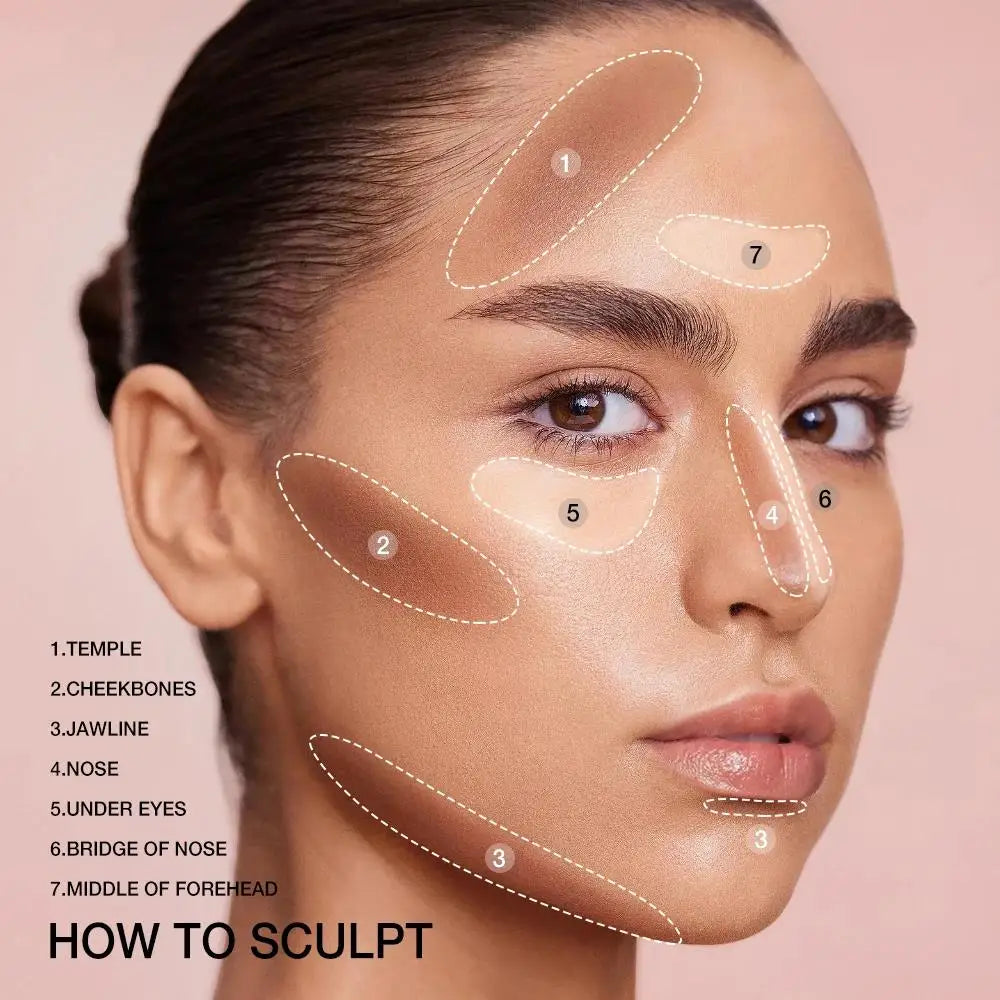 O.TWO.O Contour Stick Bronzer & Concealer – Longwear Cream