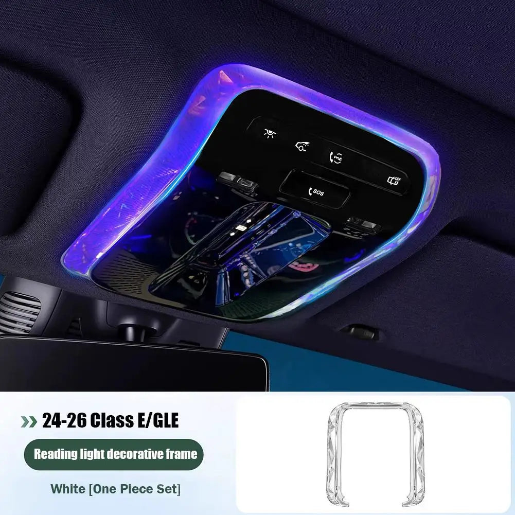 Crystal Ambient Light Trim for Mercedes W213 W206 GLC GLE EQE