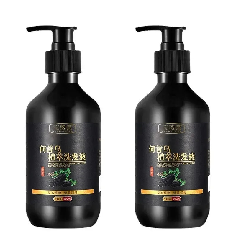 Herbal Polygonum Multiflorum Shampoo – Oil & Dandruff Control Herbal Shampoo Oasis Select 2PCS