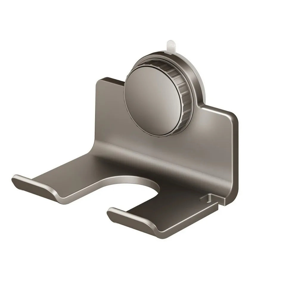 Wall-Mounted Hair Dryer Holder | No-Drill Suction Cup