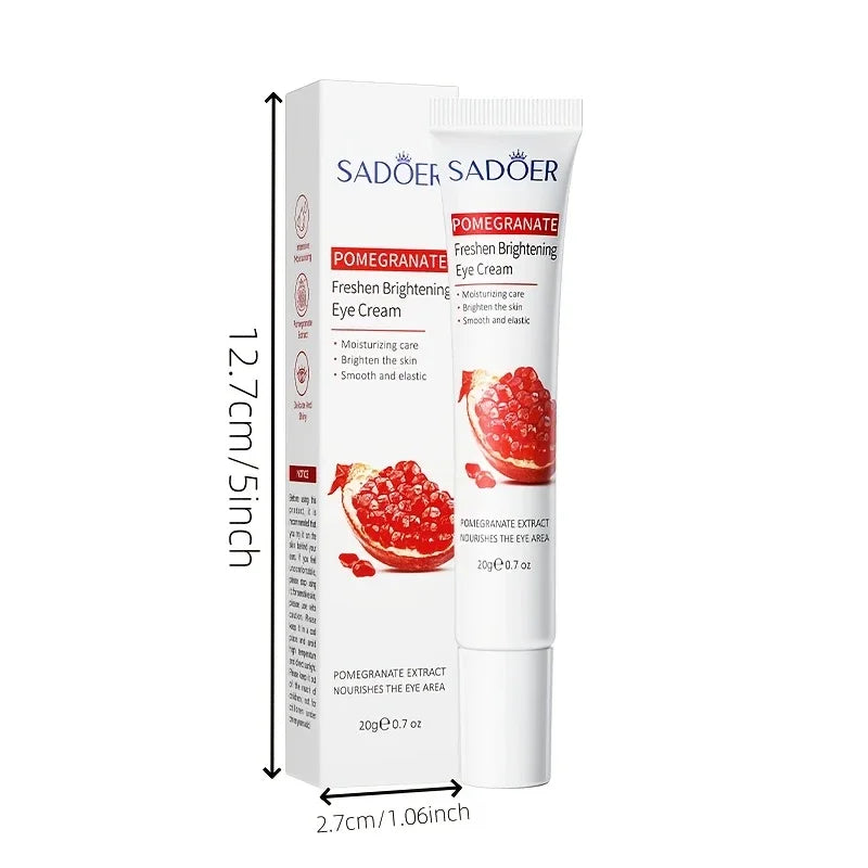 Pomegranate Brightening Eye Cream – Moisturizing & Firming Eye Cream Oasis Select