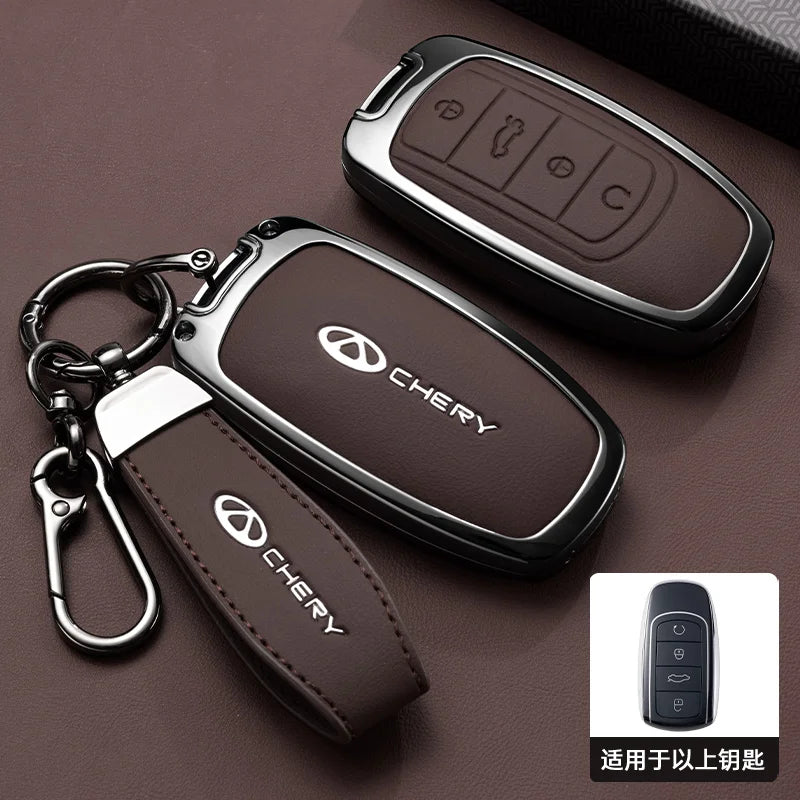 Chery Jaecoo Omoda Arrizo Key Case Cover with Chain