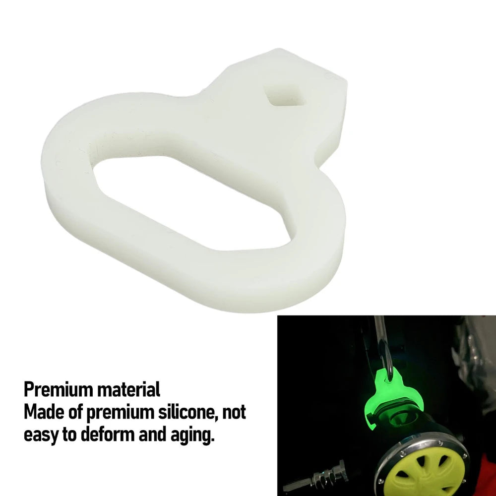 Diving second stage quick release buckle Scuba Diving Silicone Regulator Clip Mouthpiece Regulator Necklace Holder Oasis Select