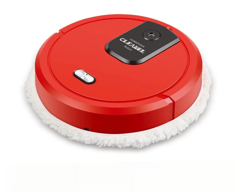 Robot Cleaner Floor Mopping Sweeping Machine 3 In 1 Smart Dust Auto Sweeper USB Oasis Select Red