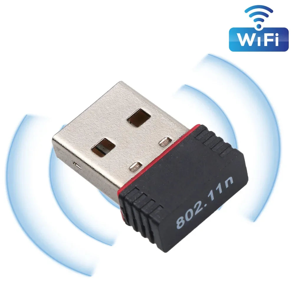 RTL8188 150Mbps USB WiFi Adapter for Raspberry Pi,Wireless Network Card Adapter WiFi Dongle for Desktop Laptop PC Windows RTL818 Oasis Select