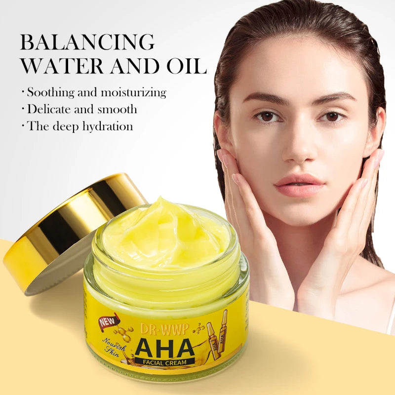 JEAN MISS AHA & Turmeric Face Cream – Firming Moisturizer