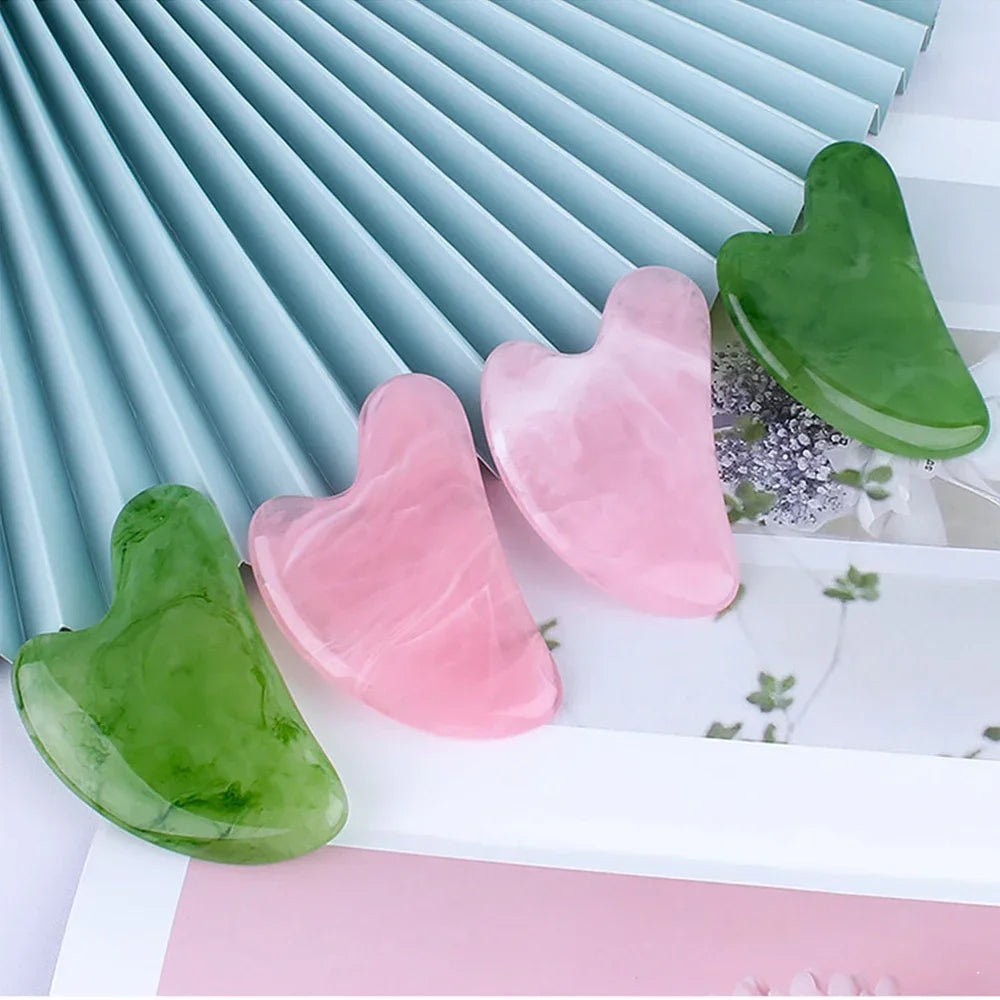 Resin Gua Sha Board – Face Sculpting Massage Tool | SAKSRAAR