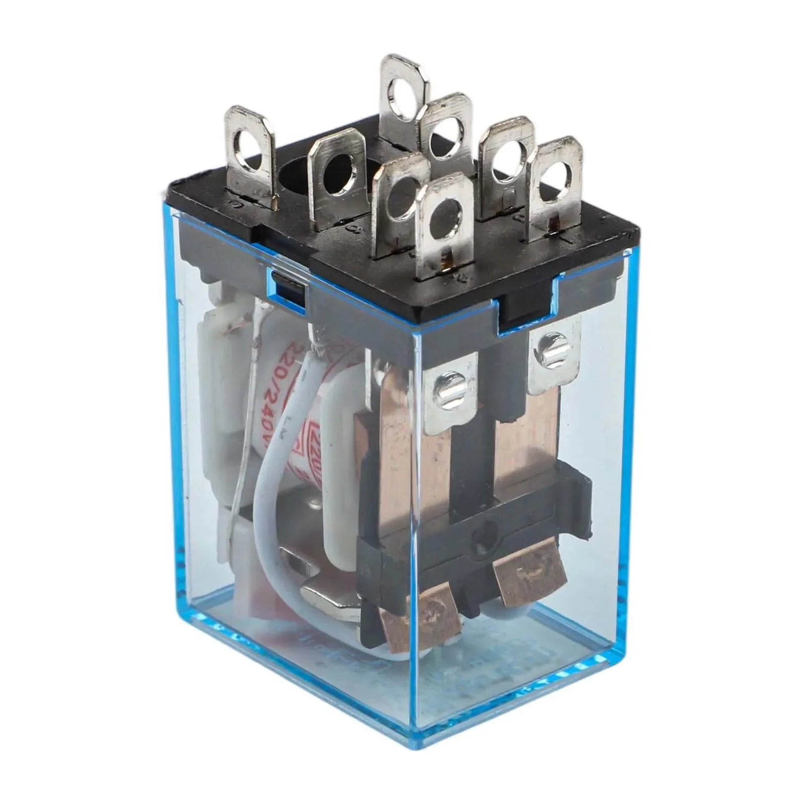 Coil Power Relay HH62P JQX 13F with Socket Base for DIN Rail Installation DC12V/DC24V/AC110V/AC220V Compatible Oasis Select C China Mainland