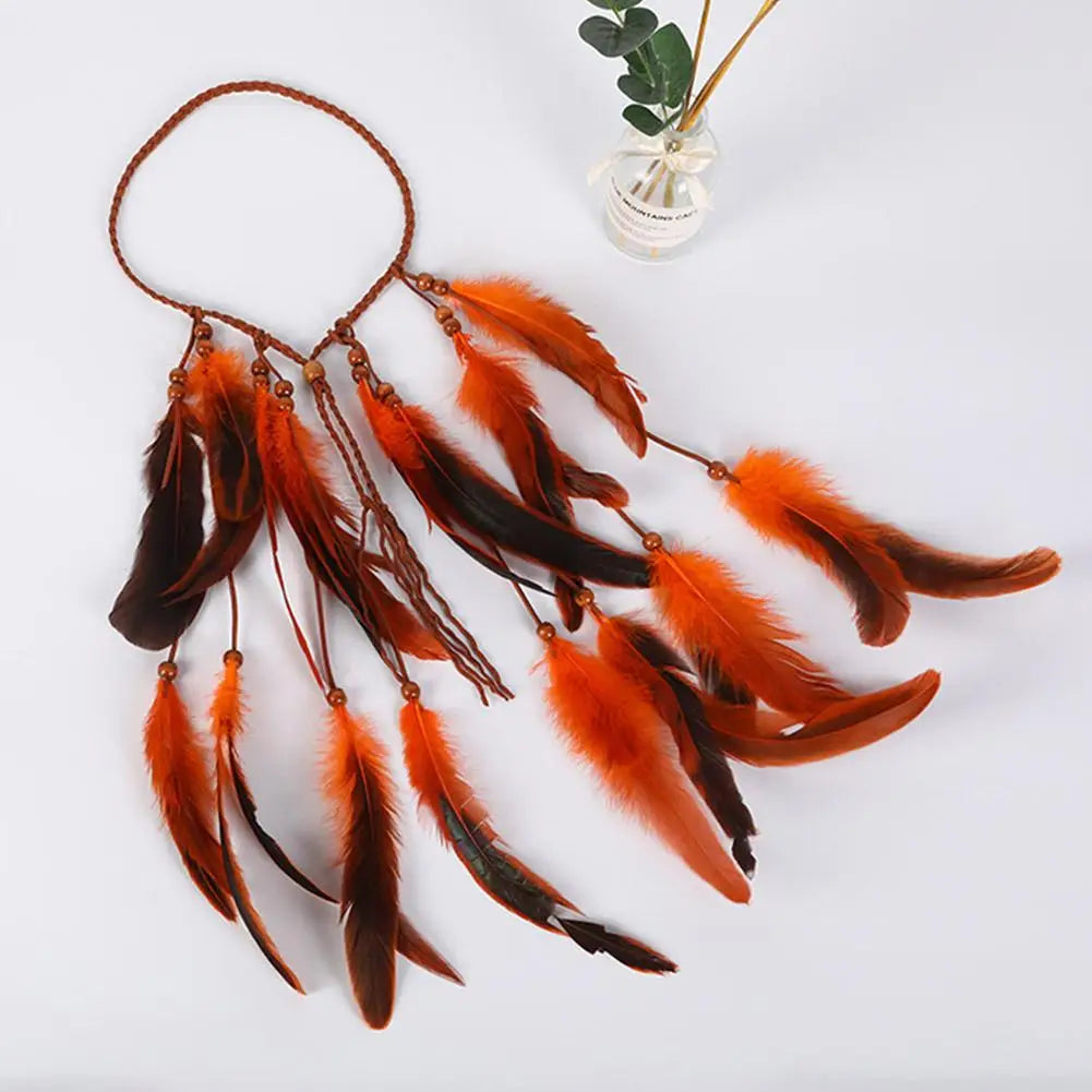 Bohemian Feather Headband – Carnival Costume & Festival