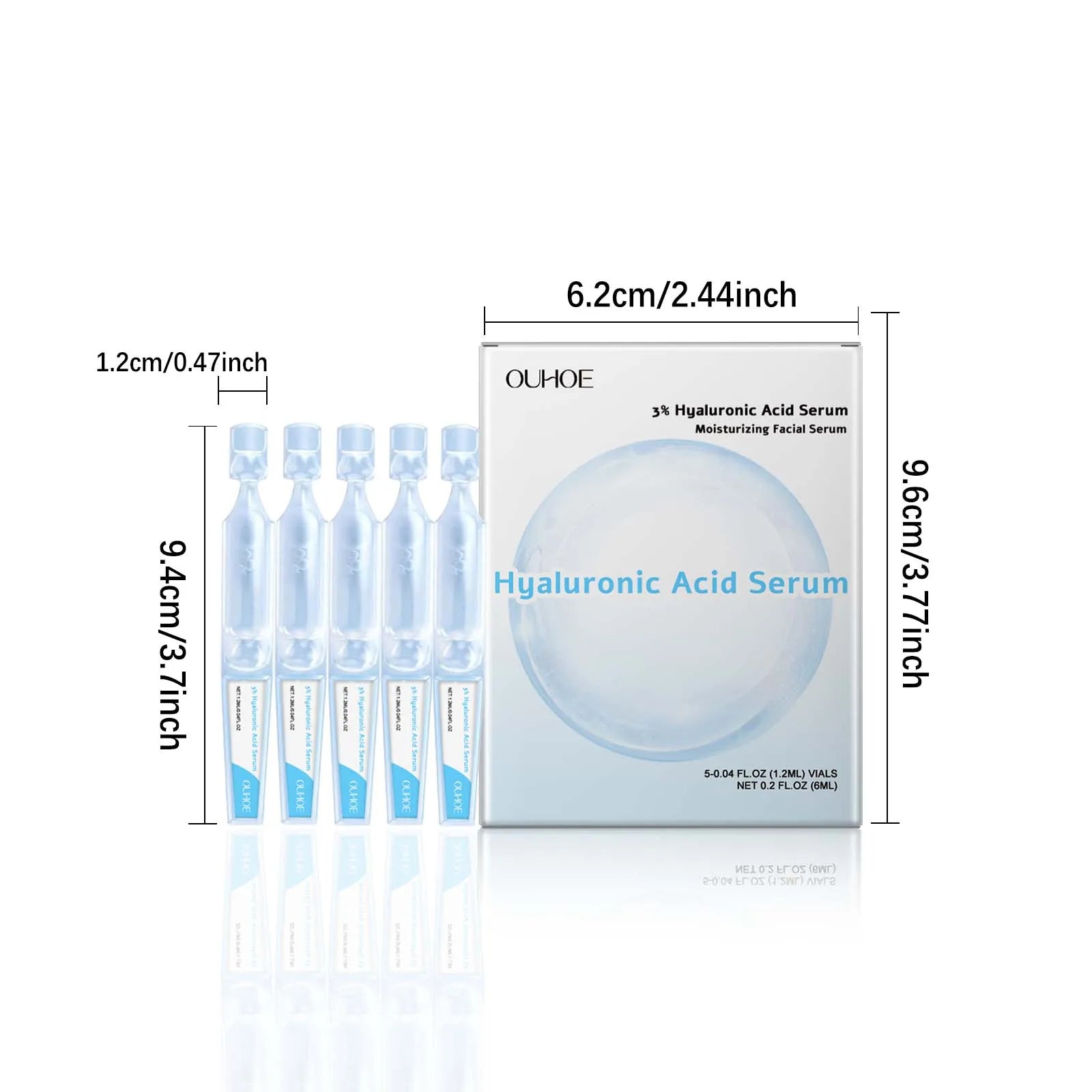 3% Hyaluronic Acid Serum – Hydrating, Brightening & Pore Shrinking Hyaluronic Acid Serum Oasis Select 6ml Serum 1 Set