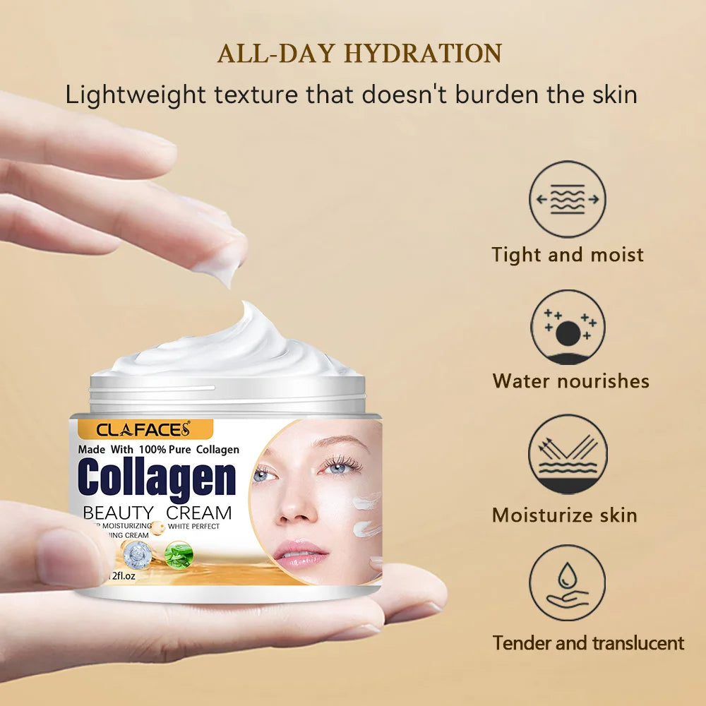 Anti Wrinkle Cream Eye Cream Face Moisturizer Anti Aging Face Lifting Nourishing Repair Collagen Boost Cream Korean Essence Oasis Select