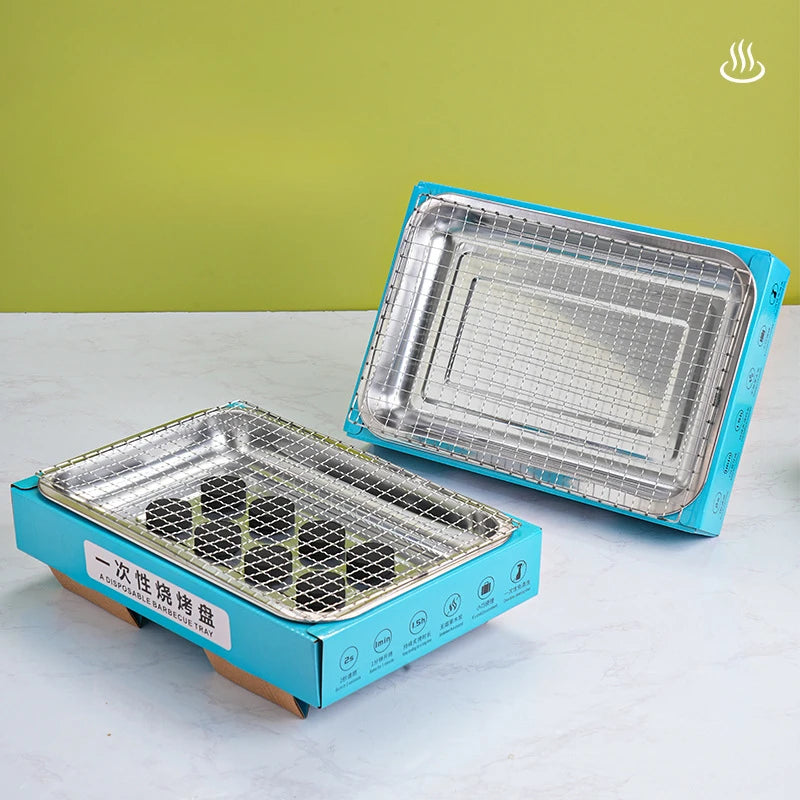 Disposable Grills Home Smokeless Carbon Grills Camping Fire Charcoal Grills Outdoor Portable Roasts Bbq Grill Outdoor Oasis Select