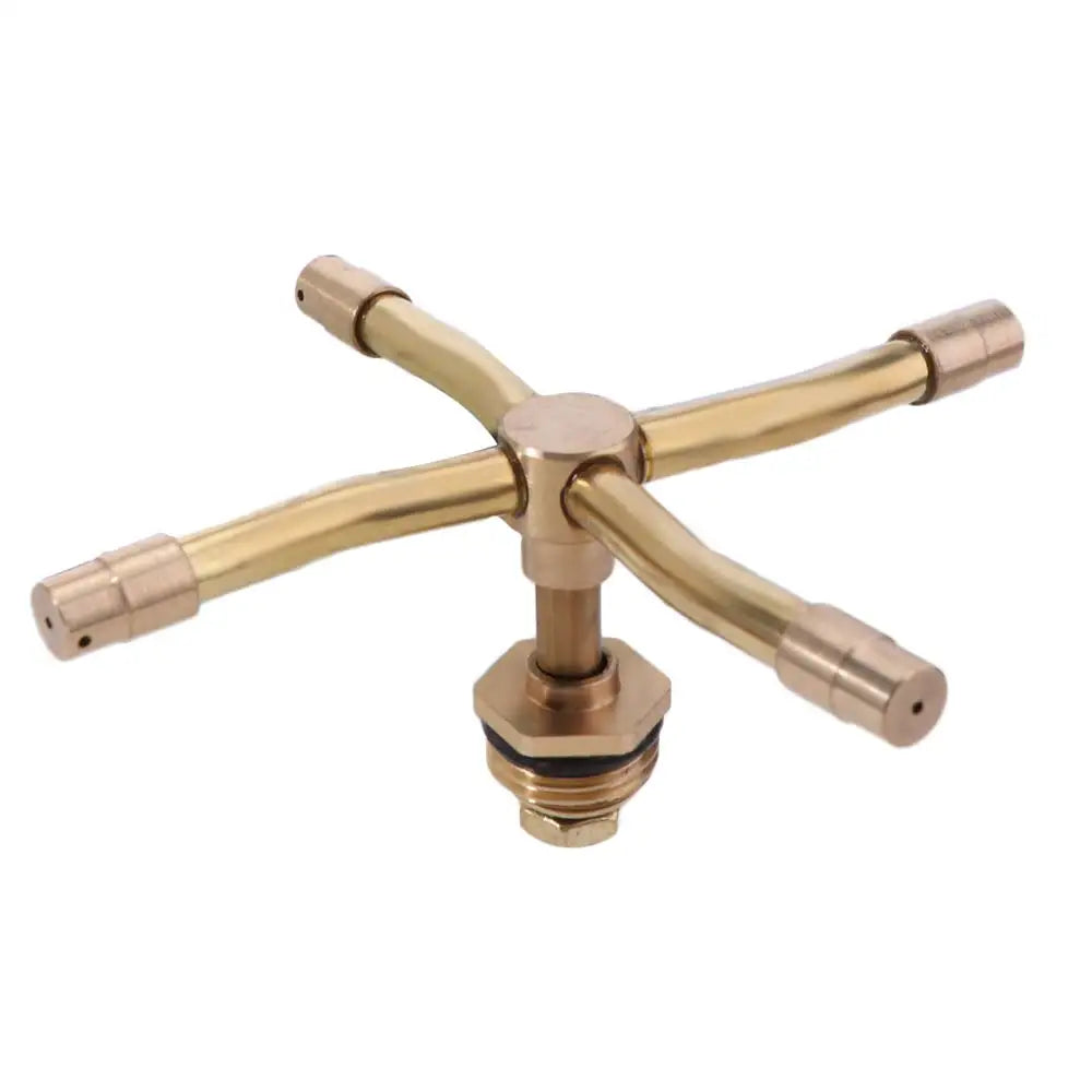 2/3/4 Arm Automatic Rotary Sprinkler 1/2 Inch 360 Degree Irrigation Sprinkler Heads Brass Watering Nozzle Oasis Select